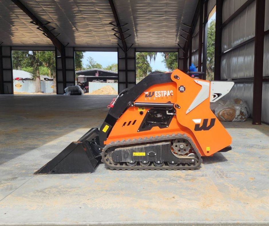 Mini Track Loader for WesTrac USA sideview.